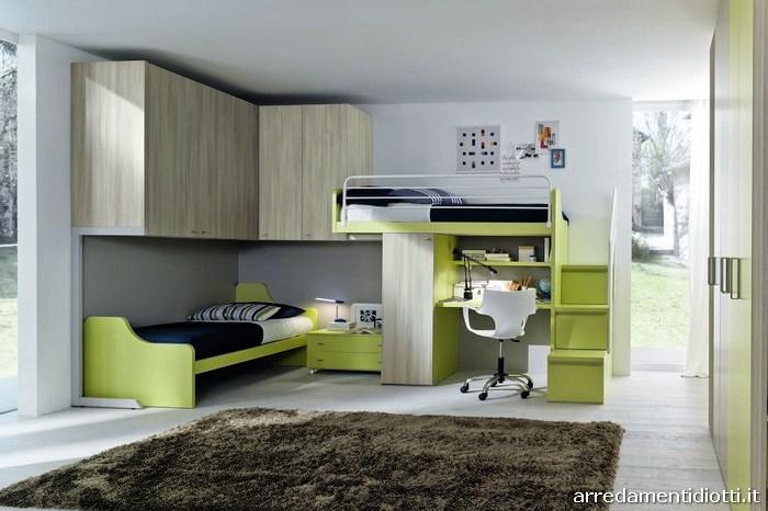 Seipersei perpendicular bunk beds 2